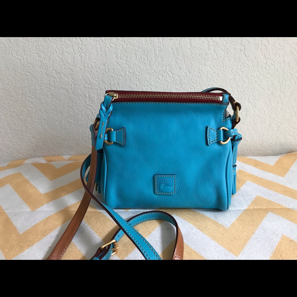 Dooney & Bourke mini crossbody in Turquoise